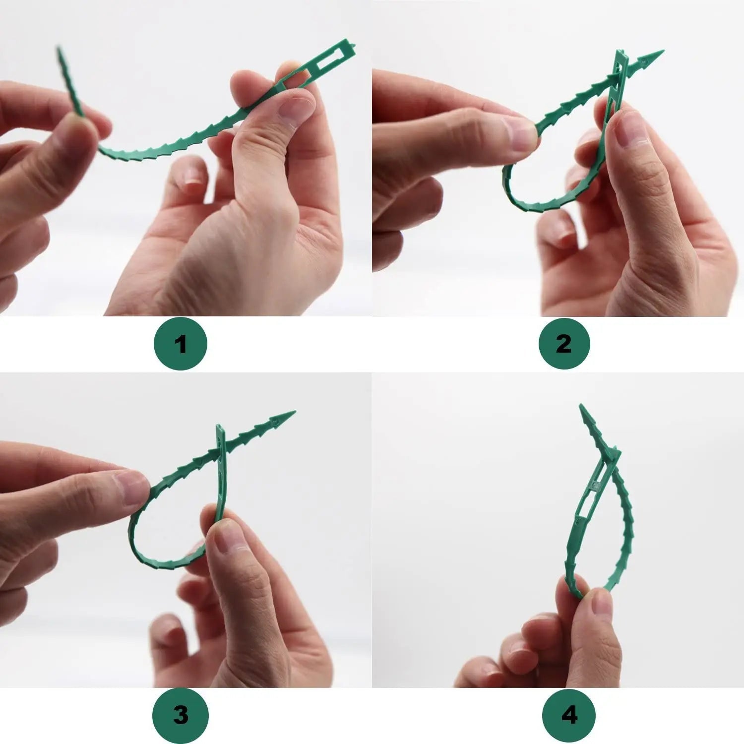 EasyAttach™ - Attaches réutilisable pour plantes - Les beautés du jardin